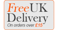 Free UK Delivery on orders over £15